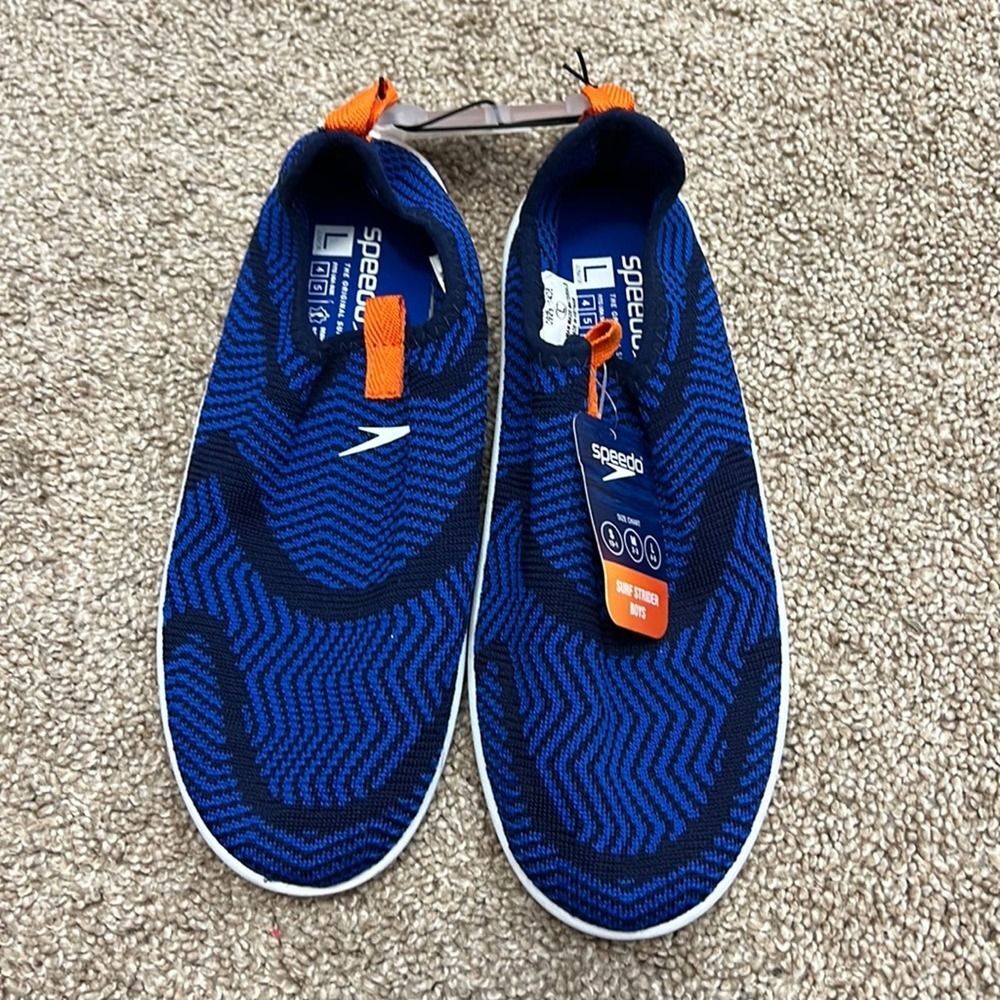 NWT Speedo Junior Water Shoes Youth L 4-5